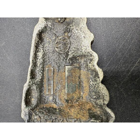 Vintage 1978 Bergamont Brass Works Train Belt Buckle - great condition - Picture 5 of 9